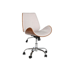 Sedia da Ufficio Home ESPRIT Marrone Beige Argentato