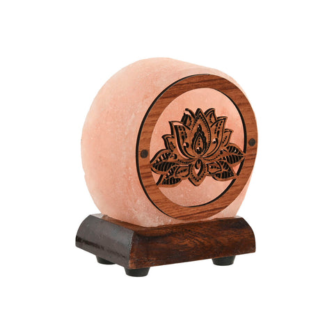 Desk lamp Home ESPRIT Brown Pink