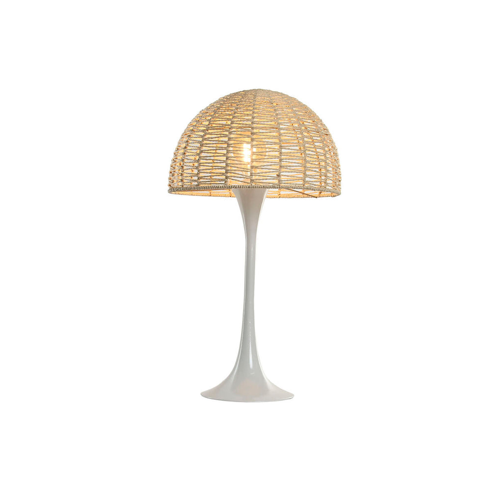 Lampada da tavolo Home ESPRIT Bianco Naturale 50 W 220 V