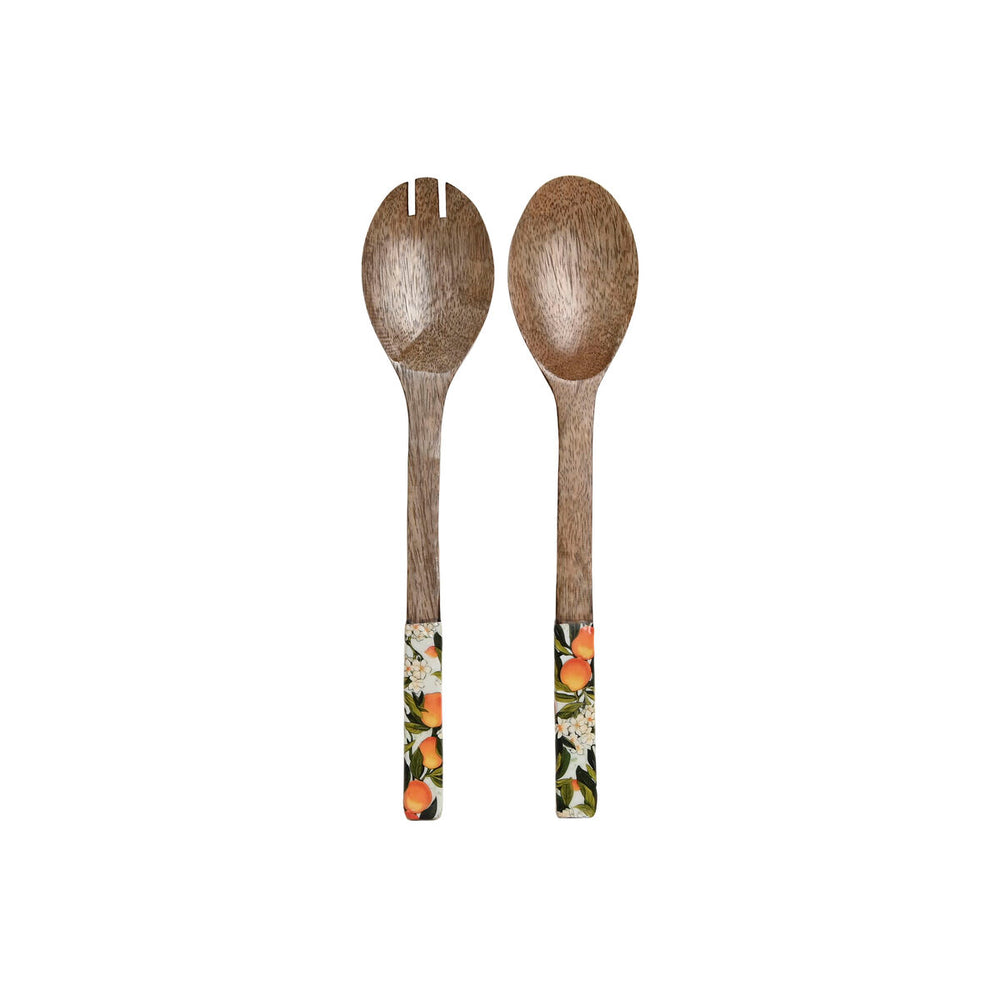 Utensili da cucina Home ESPRIT Legno di mango 34 X 9 X 2,2 CM