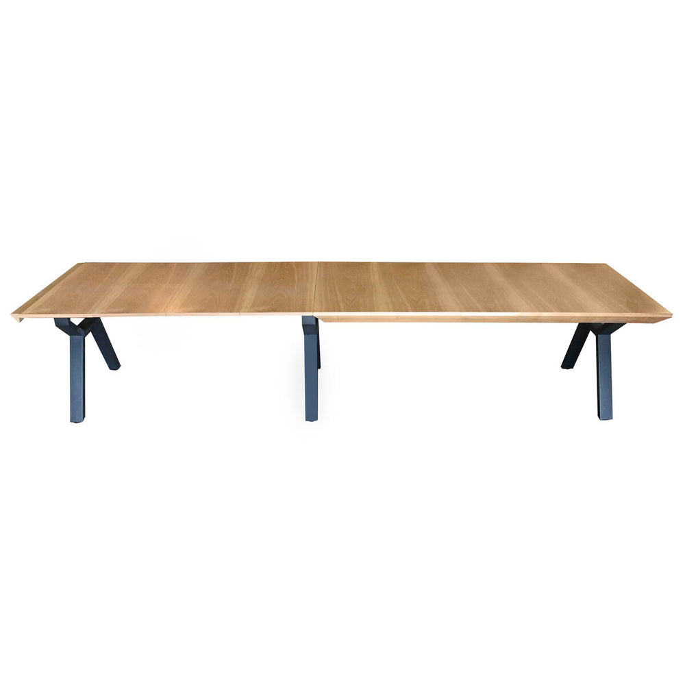 Tavolo da Pranzo Home ESPRIT Marrone Nero Metallo Legno MDF 200 x 100 x 75 cm