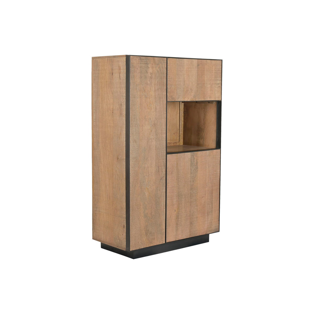 Stand Espositore Home ESPRIT Cristallo Legno di mango 89 X 44 X 140 CM