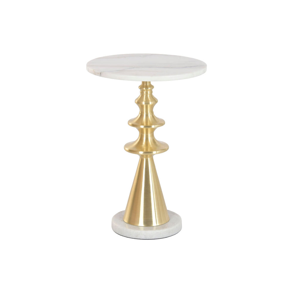 Tavolo aggiuntivo Home ESPRIT Bianco Dorato 41 X 41 X 58 CM