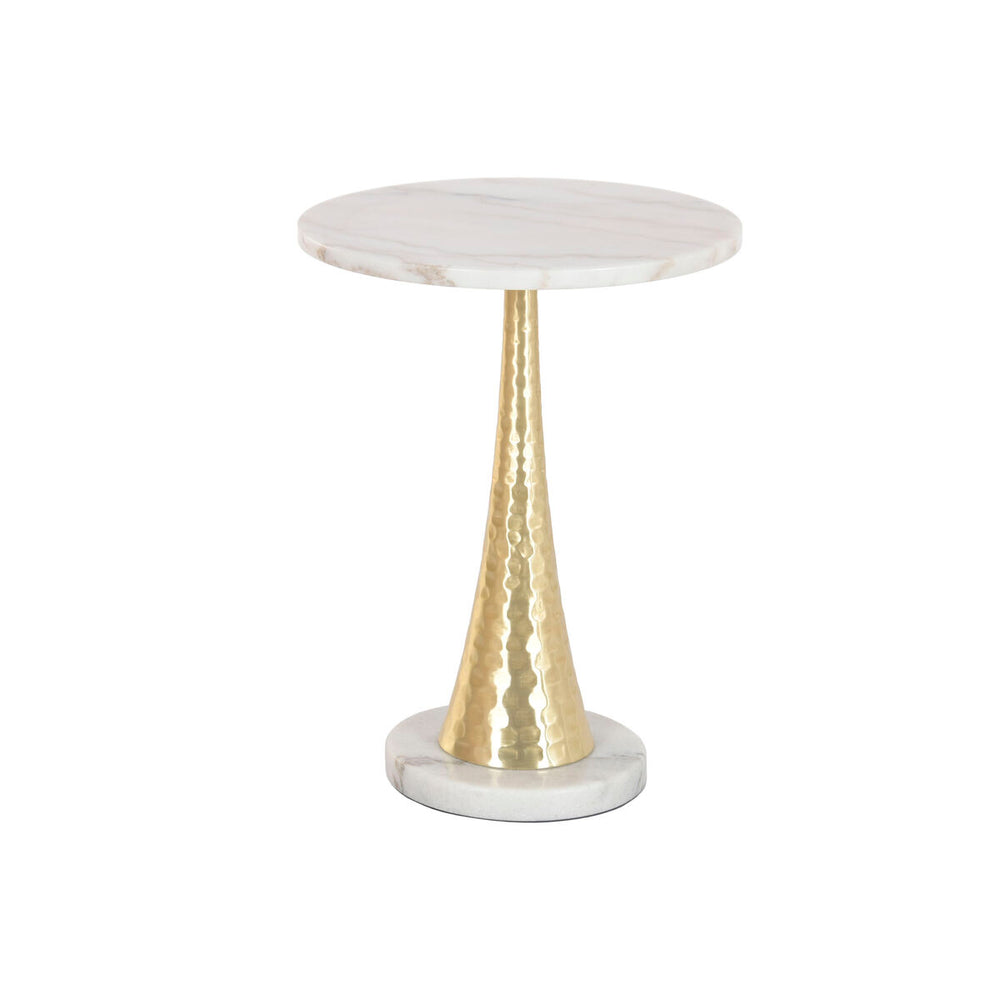 Tavolo aggiuntivo Home ESPRIT Bianco Dorato 41 x 41 x 53 cm
