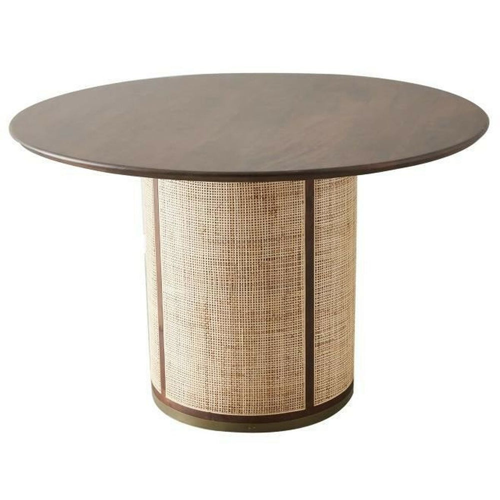 Tavolo da Pranzo Home ESPRIT Legno di mango 130 x 130 x 76 cm