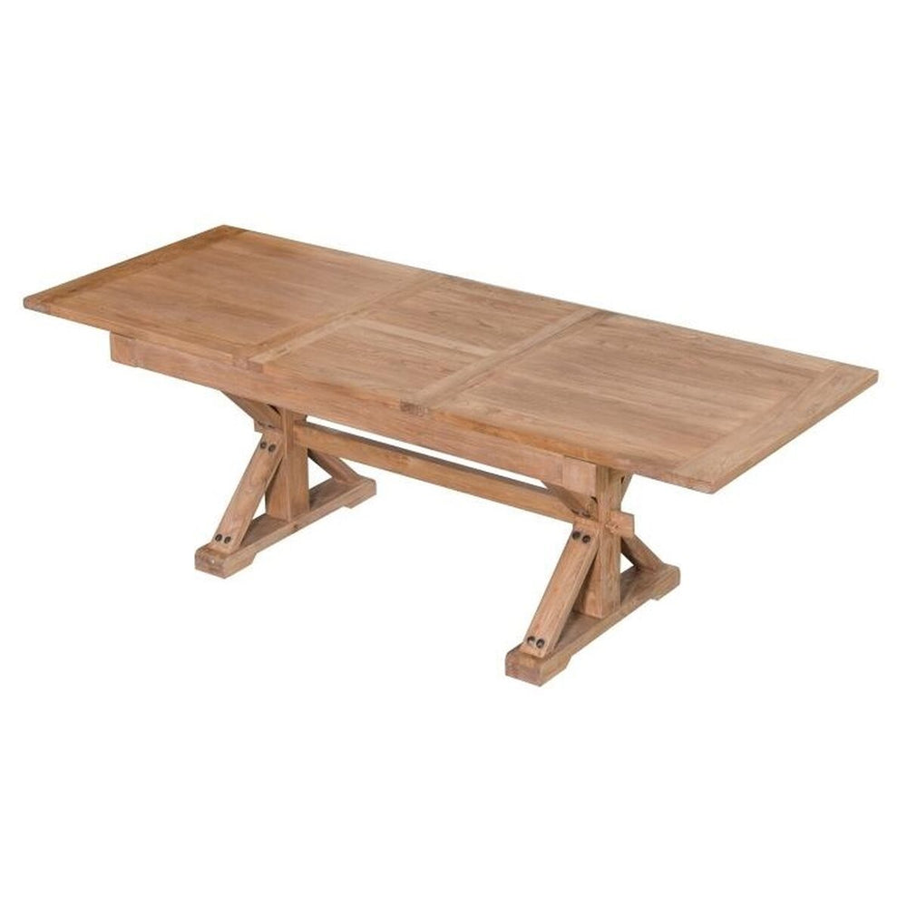 Mesa de Comedor Home ESPRIT Natural Madera Reciclada Madera de olmo 180 x 90 x 76 cm