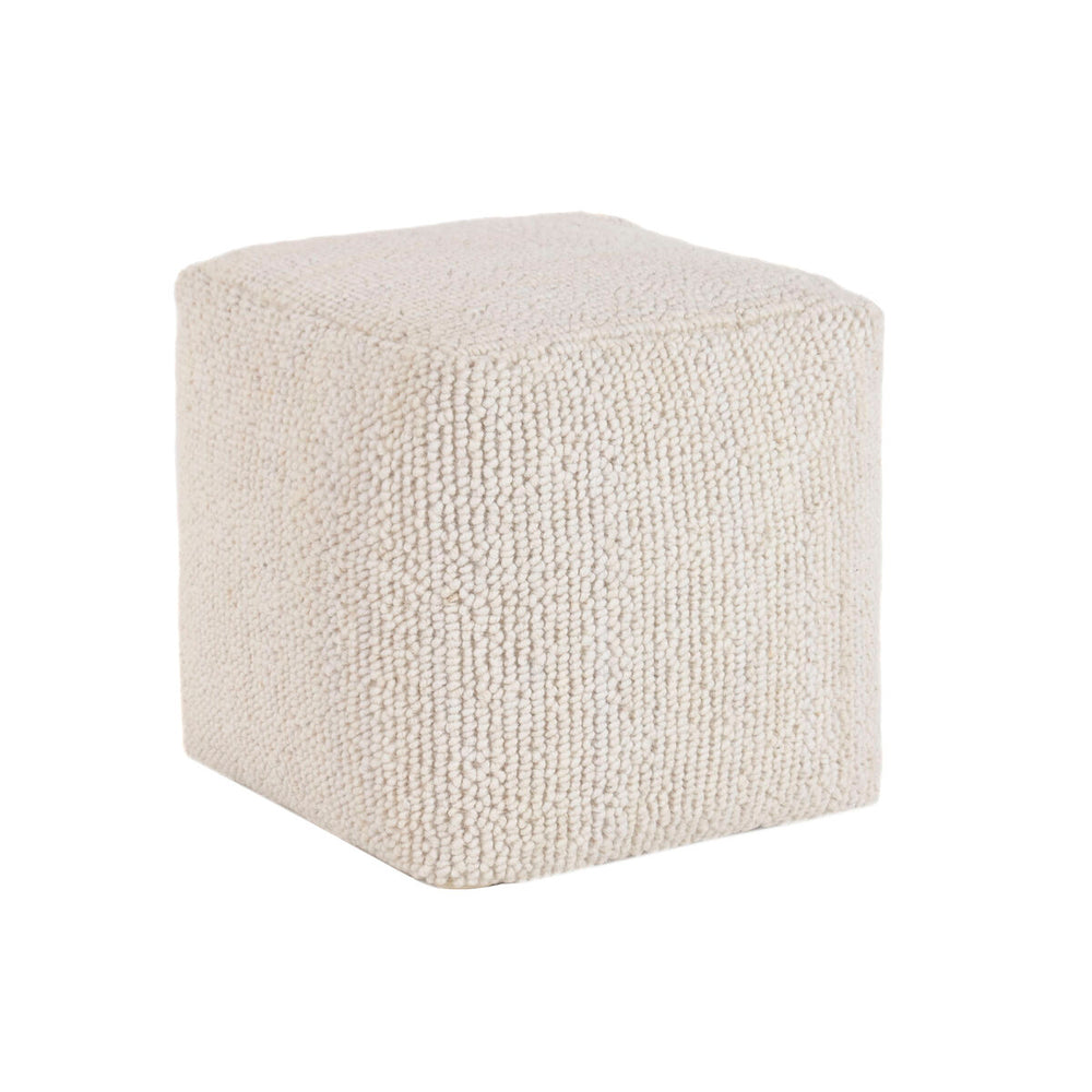 Poggiapiedi Home ESPRIT Beige Boho 45 x 45 x 45 cm