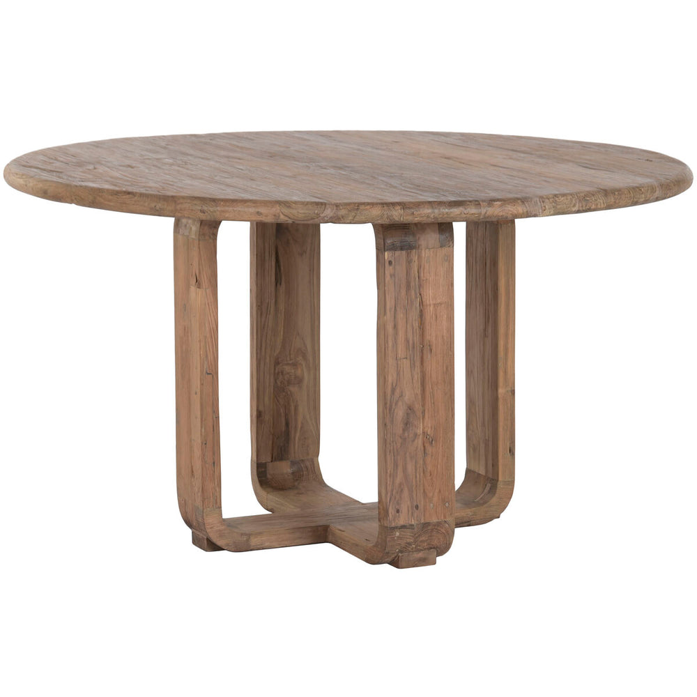 Tavolo da Pranzo Home ESPRIT Naturale teak 140 X 140 X 78 CM