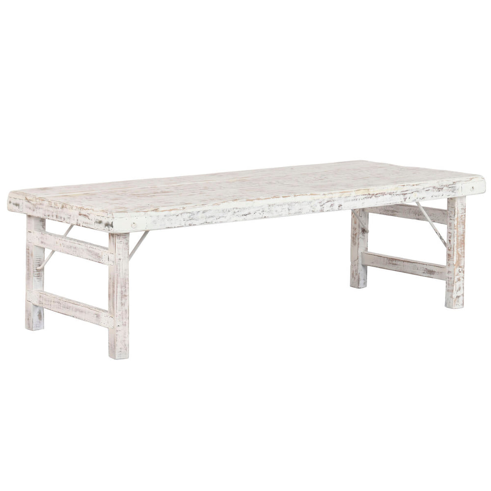 Tavolino da Caffè Home ESPRIT Bianco 148 X 69 X 47 CM