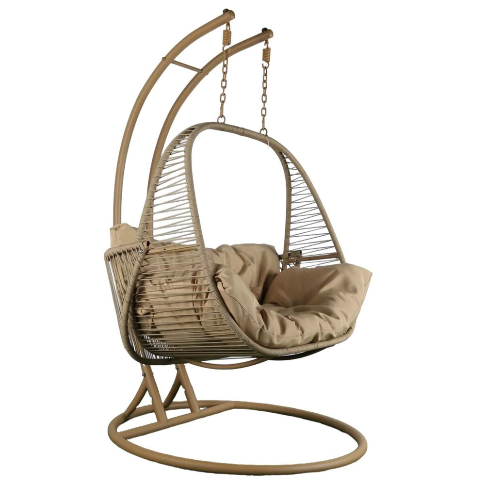 Poltrona da giardino Home ESPRIT Marrone Chiaro 108 X 60 X 118 CM