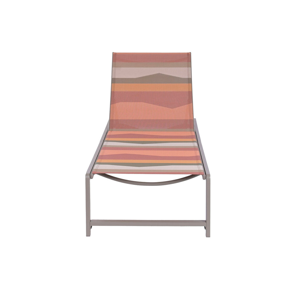 Lettino Home ESPRIT Verde Multicolore 195 X 61 X 85 CM
