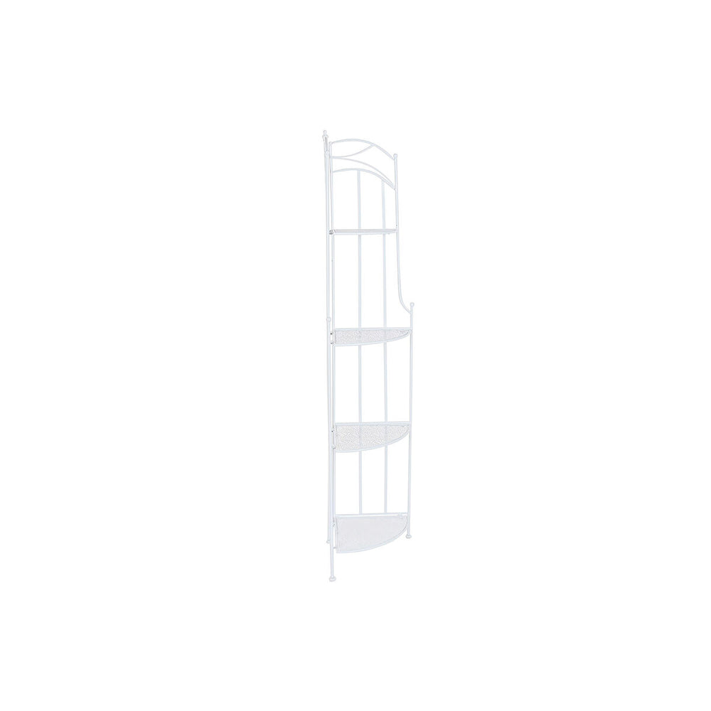 Scaffale Home ESPRIT Bianco Ferro 4 Mensole 32 x 32 x 160 cm