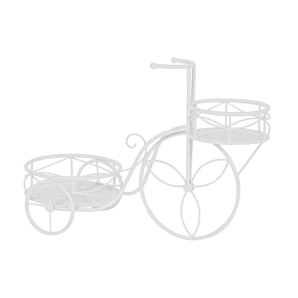 Vaso Home ESPRIT Bianco Ferro 60 X 26 X 40 CM