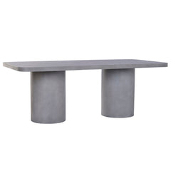 Tavolo da Pranzo Home ESPRIT Grigio Calcestruzzo 200 x 100 x 74 cm