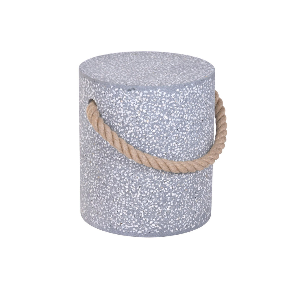 Mesa auxiliar Home ESPRIT Gris 40 x 40 x 45 cm