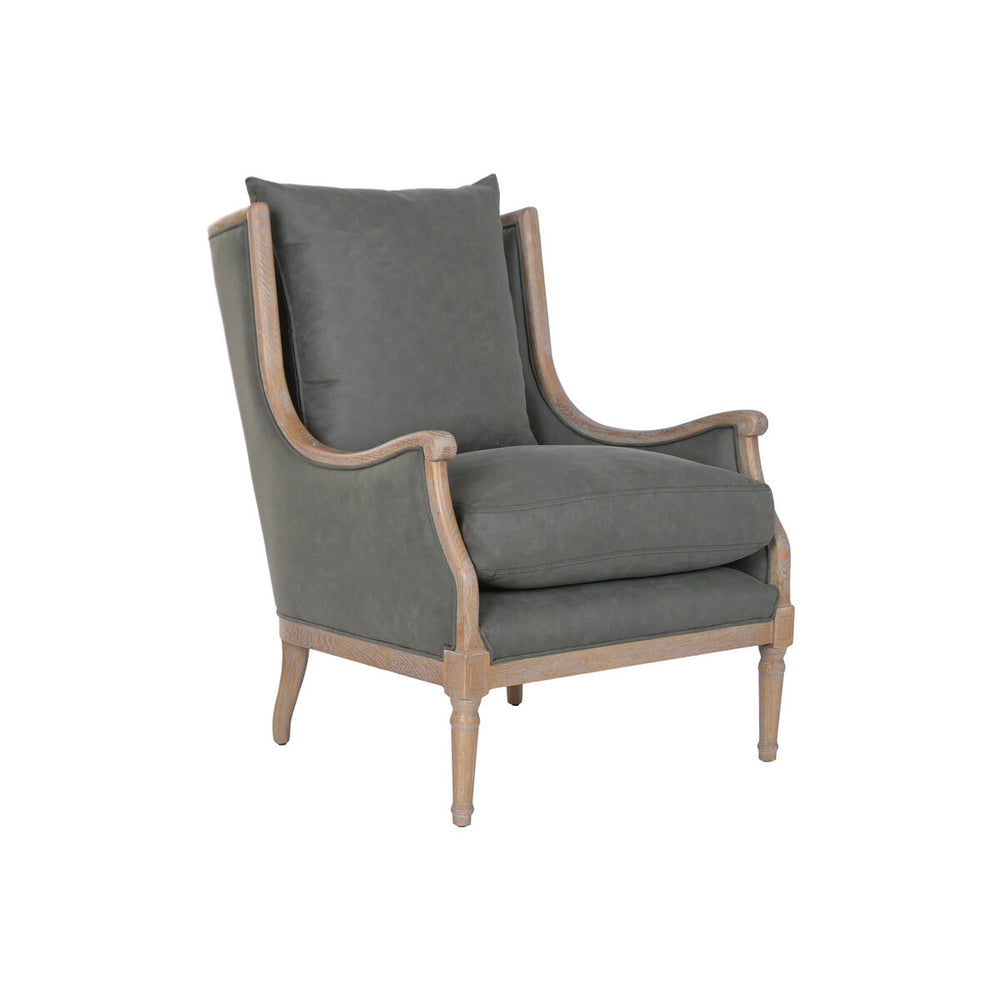 Poltrona Home ESPRIT Marrone Verde Poliestere Cenere 74,5 X 85 X 98 CM