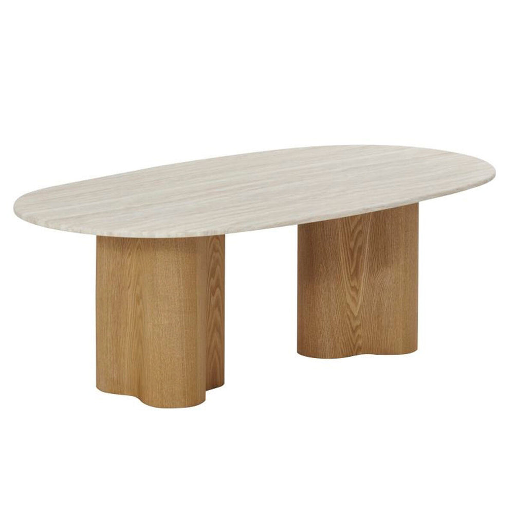 Centre Table Home ESPRIT Light brown 130 x 70 x 45 cm