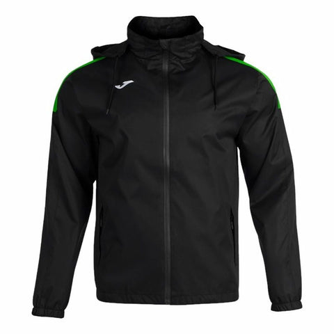 Impermeabile Joma Sport Trivor Nero Verde