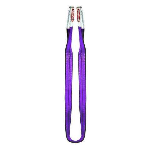 Sling Ponsa  030,031,002,308 Cargopack 1000 kg Purple Flat 2 m