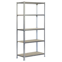 Scaffale Simon Rack Legno 167,4 X 71 X 31 CM Grigio 5 Mensole