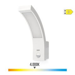 Aplique de Pared EDM 32535 Polipropileno A 10 W 750 Lm Blanco Exterior (4000 K)
