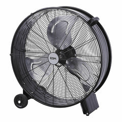 Ventilatore da Terra EDM 33525 Nero 180 W Ø 60 cm industriale