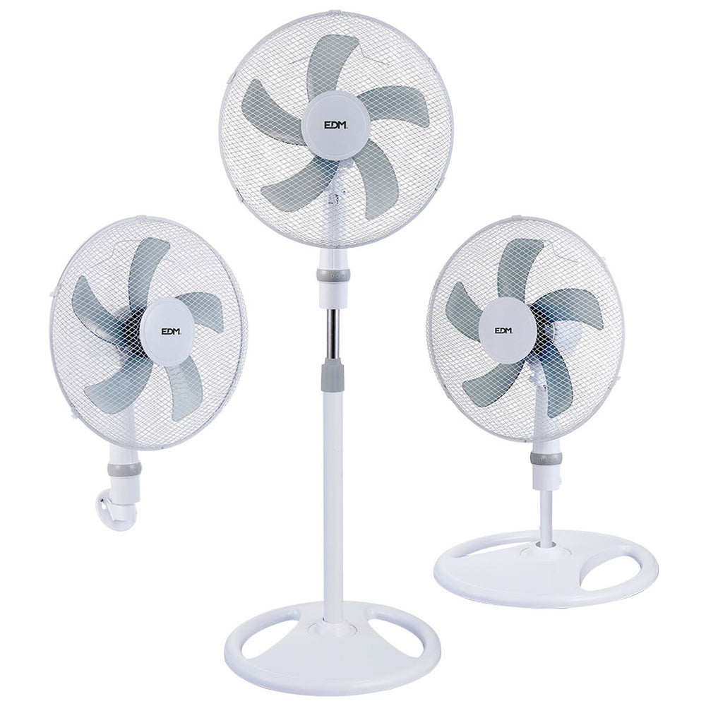 Freestanding Fan EDM 33530 White 45 W 3-in-1