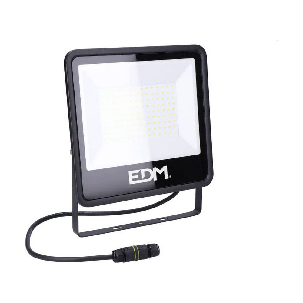 Faro Proiettore EDM 70404 Black Series Nero F 100 W (6400 K)