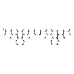 Cortina de Luces LED EDM 71482 Icicle Easy-Connect 100 W 0,72 W 200 x 50 cm