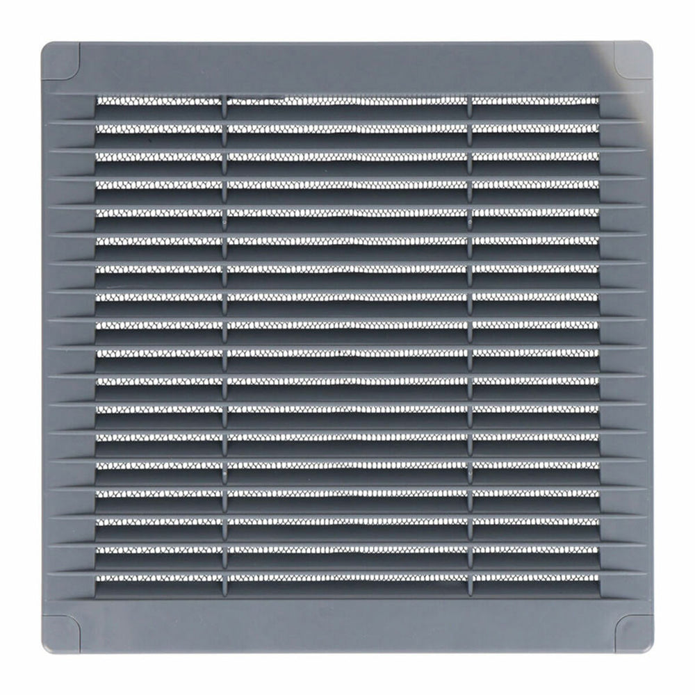 Griglia di ventilazione EDM 87705 Grigio 20 x 20 x 0,7 cm Zanzariera