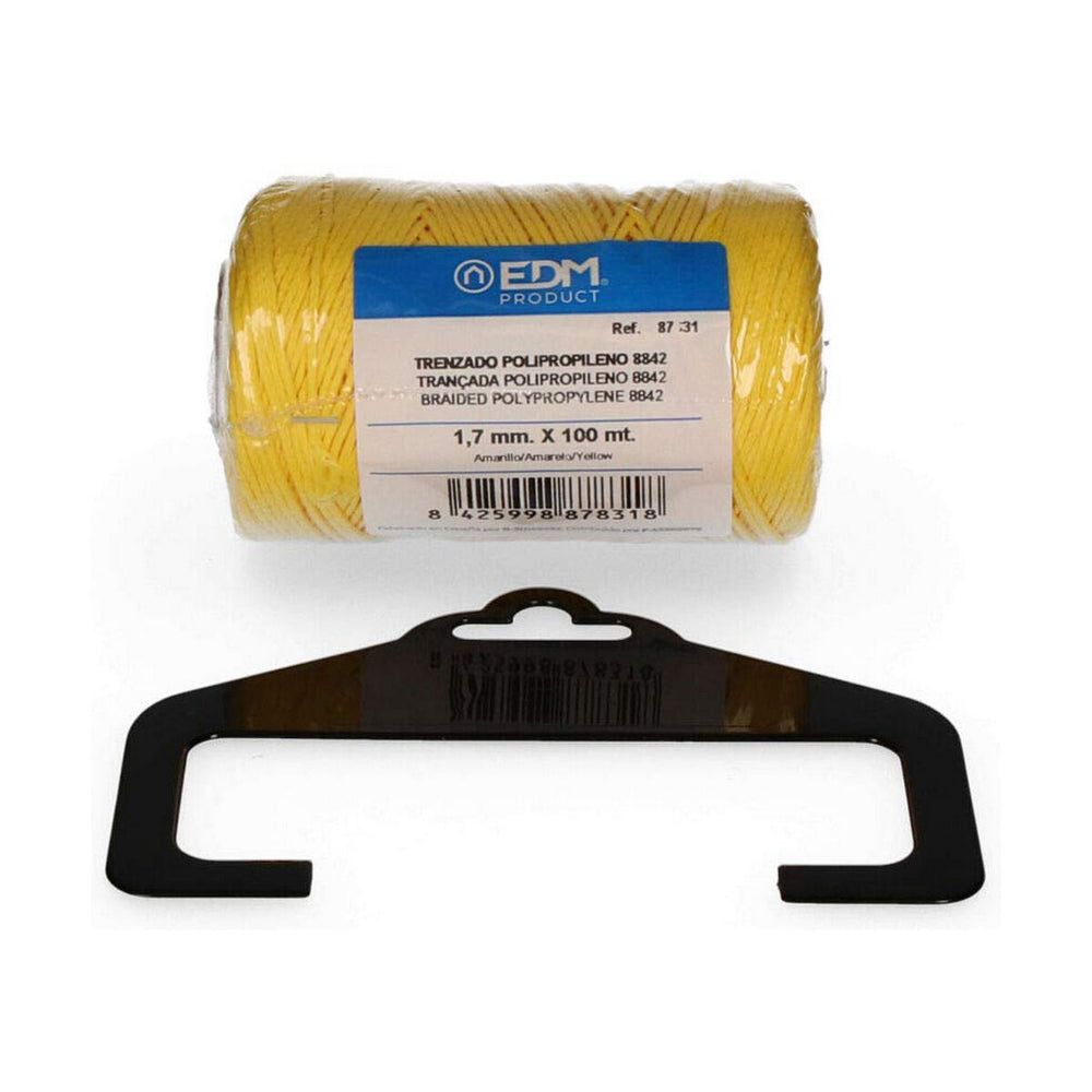 Madeja trenzada EDM 87831 Amarillo Polipropileno