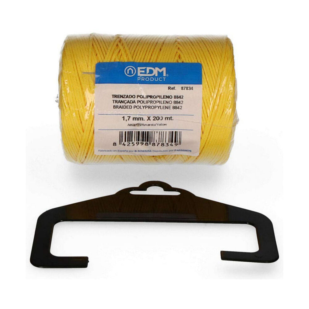 Corda intrecciata EDM 87834 Giallo polipropilene