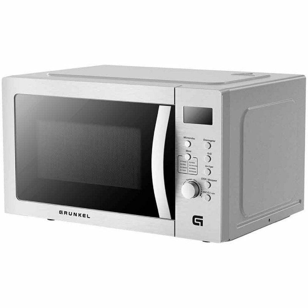 Microonde con Grill Grunkel MW-28AIRFRYER 900 W Argentato