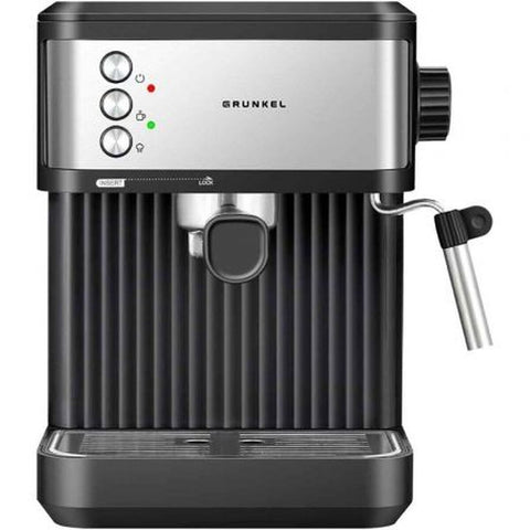 Caffettiera Express a Leva Grunkel CAFPRESSO-20AROMA Nero Argento