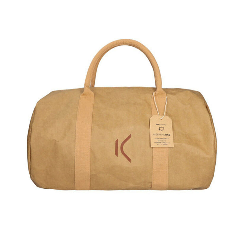 Borsa da Viaggio KSIX WeekendBag Marrone carta kraft Eco-friendly