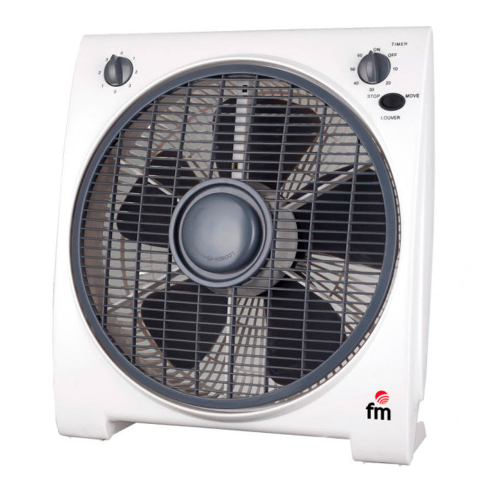 Ventilatore da Terra Grupo FM BF4 8600046608 Bianco 45 W