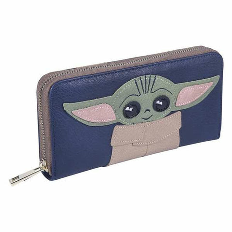 Portafogli The Mandalorian 2600001179_ 19,0 x 2,5 x 10,0 cm Blu scuro