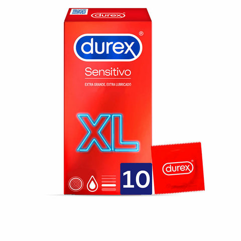 Preservativos Durex Sensitivo Suave Xl 10 Unidades