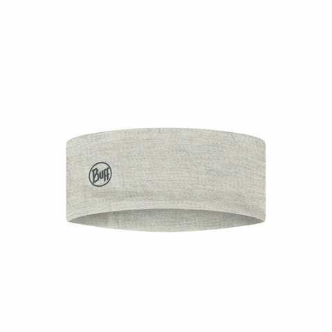 Fascia Sportiva per la Testa Buff Solid Cloud Grigio