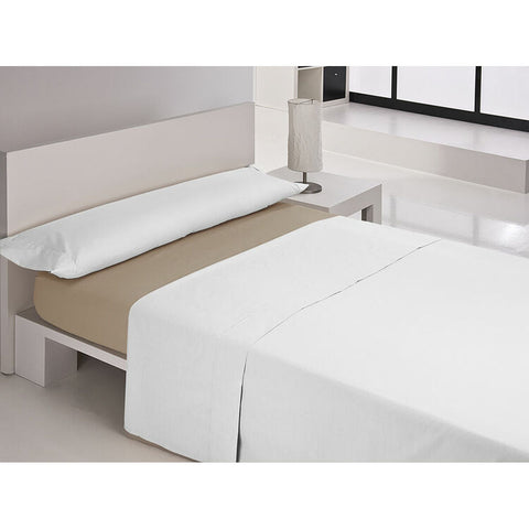 Lenzuolo con angoli aderenti Happy Home MIX COLORS Terra Piazza e mezza 120 x 200 + 30 cm