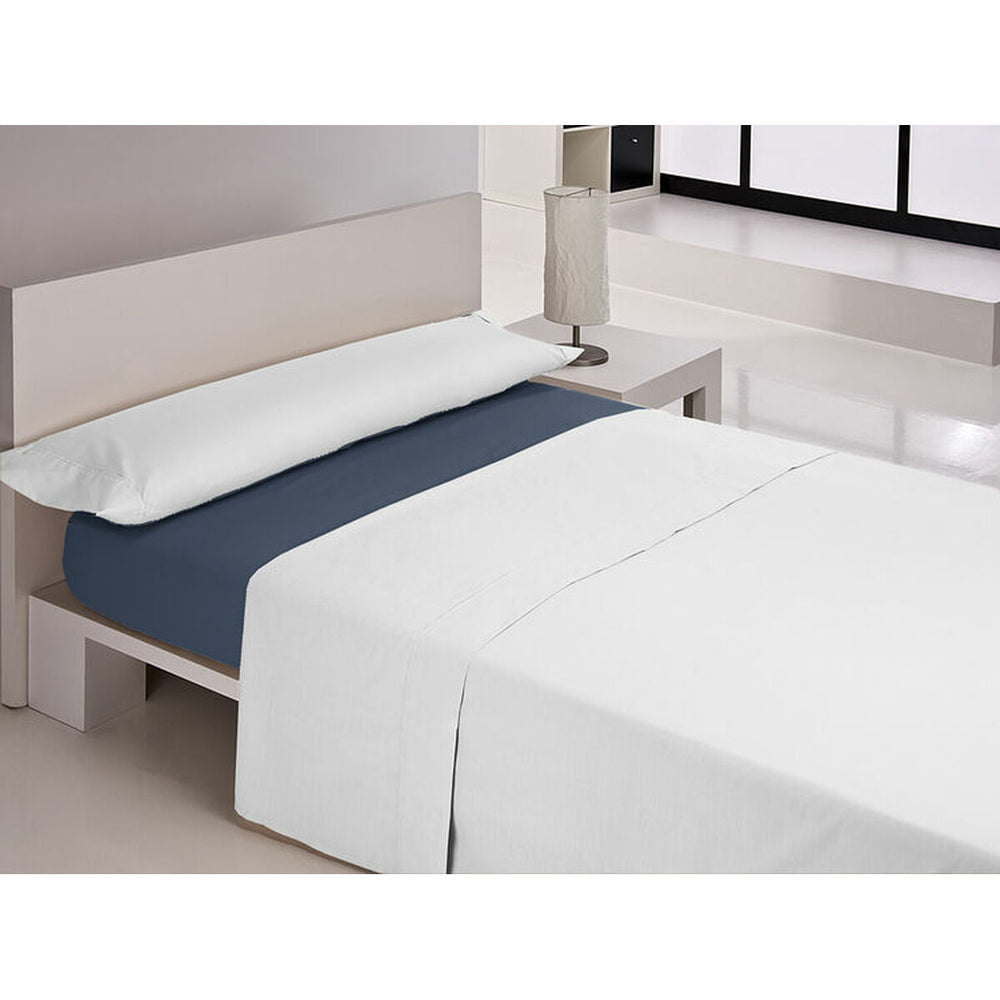 Lenzuolo con angoli aderenti Happy Home MIX COLORS Azzurro Piazza e mezza 120 x 200 + 30 cm