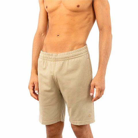 Pantalón Corto Deportivo Alphaventure Alphadventure Husra Blanco Natural