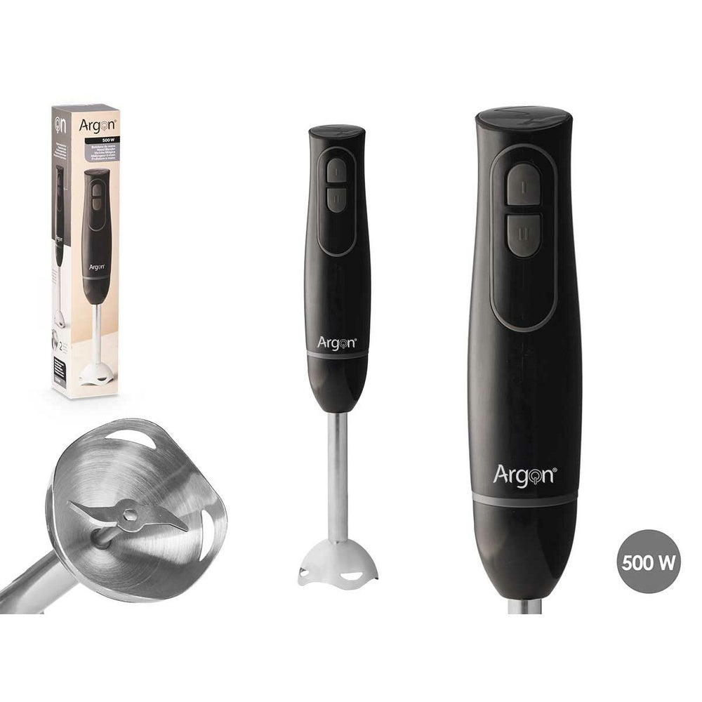 Frullatore ad Immersione Argon Nero Grigio 500 W