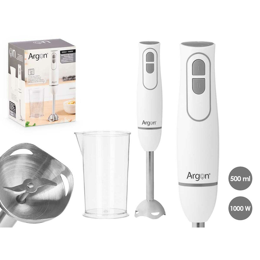 Batidora de Mano Argon Blanco Gris 1000 W