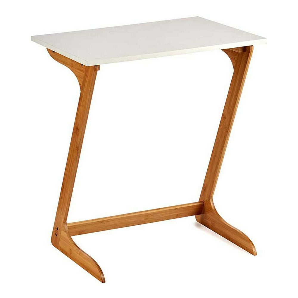 Tavolo aggiuntivo Kinvara Bianco Marrone Naturale 40 x 68,5 x 60 cm