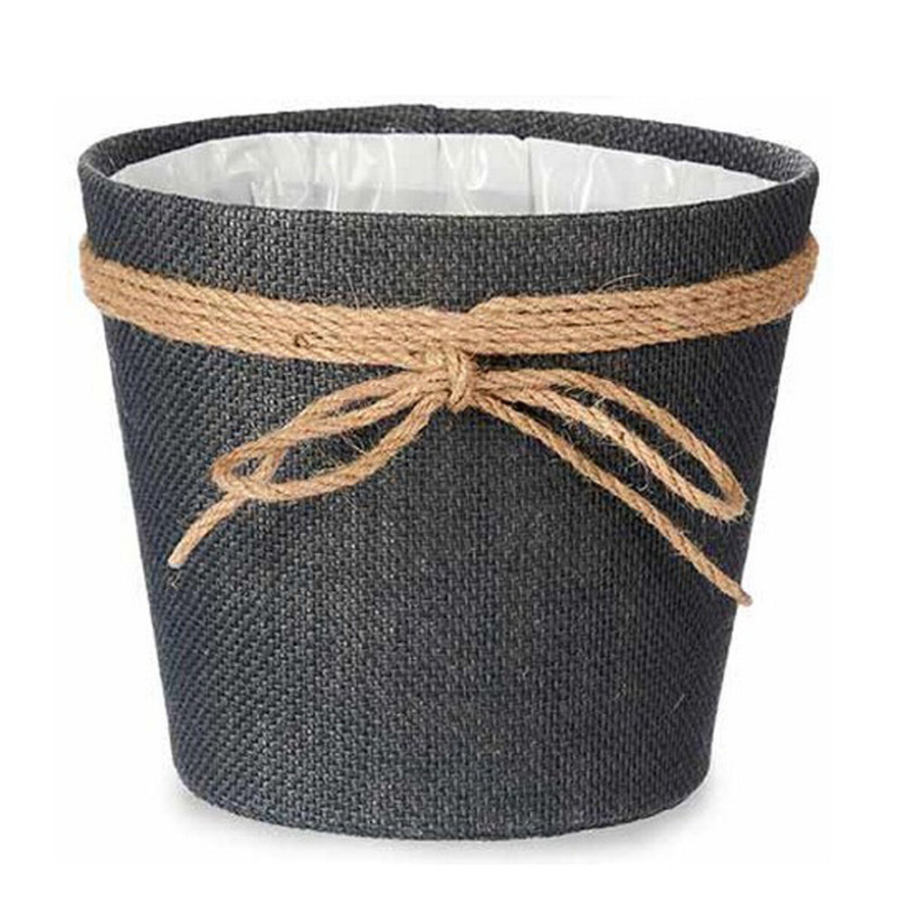 Vaso Ibergarden Grigio Plastica Fiocco