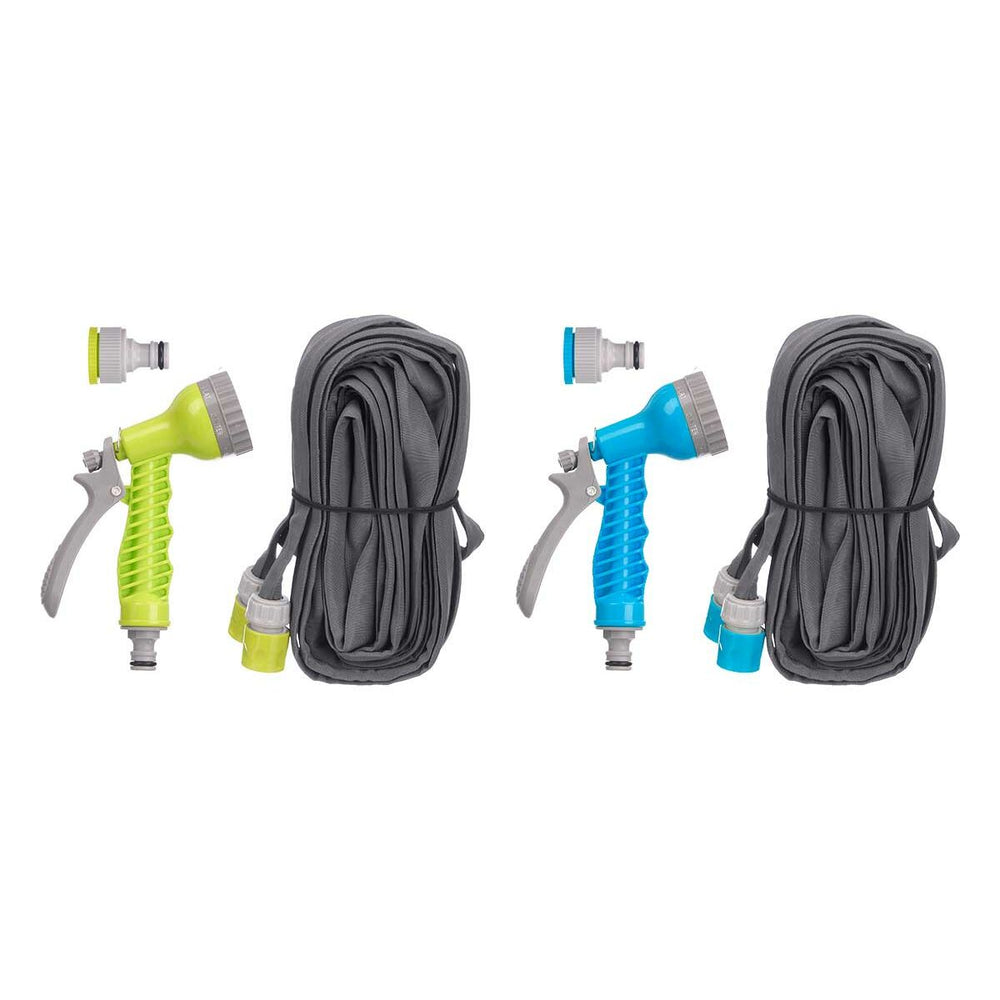 Set di Tubi flessibili con accessori Ibergarden polipropilene ABS TPE Spandex Ø 2,7 cm 26 x 15 x 11 cm 26,5 x 16 x 12 cm (15 m)