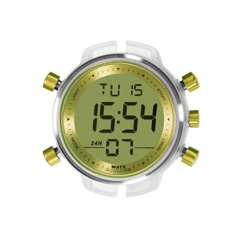 Orologio Unisex Watx & Colors RWA1733 Giallo (Ø 49 mm)