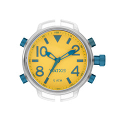 Orologio Unisex Watx & Colors RWA3747  Giallo (Ø 49 mm)