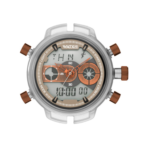Orologio Unisex Watx & Colors RWA2719 Grigio (Ø 49 mm)